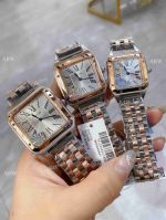 AAA Copy Cartier new Santos-Dumont Quartz Watches 2-Tone Rose Gold